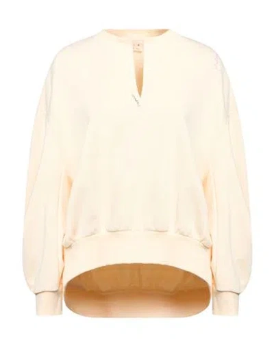 Marni Woman Sweatshirt Ivory Size 6 Cotton In Neutral