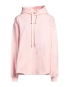 Marni Relaxed Fit Pink Hoodie With Adjustable Drawstring And Kangaroo Pocket In Pink