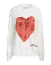 Marni Heart Puzzle Regular Fit Sweatshirt In White
