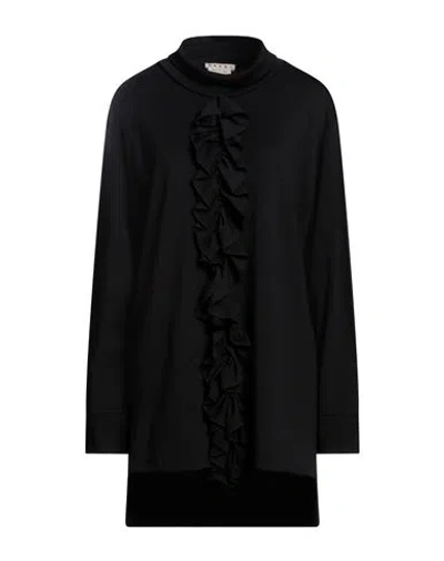 Marni Woman T-shirt Black Size 6 Virgin Wool