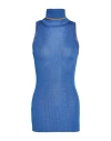 Marni Woman T-shirt Blue Size 2 Viscose In Blue