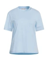 Marni Woman T-shirt Light Blue Size 2 Cotton
