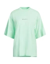 Marni Woman T-shirt Light Green Size 10 Cotton In Green