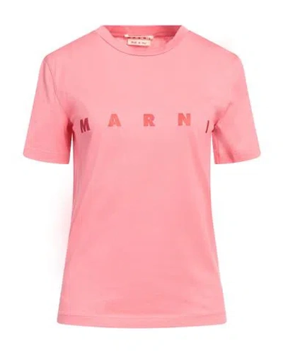 Marni Woman T-shirt Magenta Size 8 Cotton