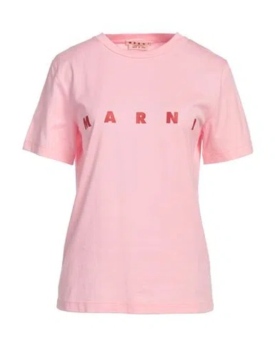 Marni Woman T-shirt Pink Size 4 Cotton