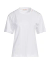 Marni Woman T-shirt White Size 2 Cotton In Slw01
