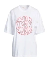 Marni Woman T-shirt White Size 8 Cotton In White