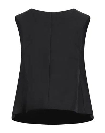 MARNI MARNI WOMAN TOP BLACK SIZE 8 COTTON