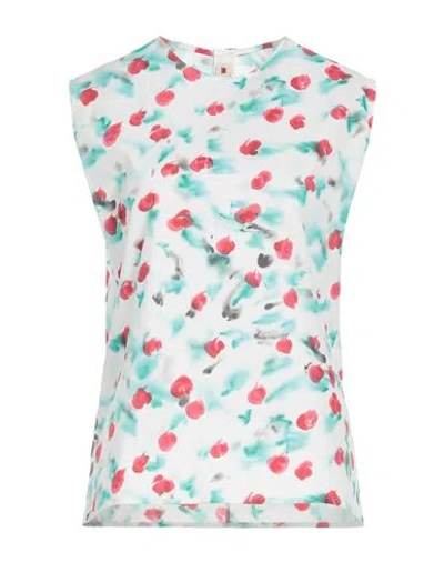 MARNI MARNI WOMAN TOP CREAM SIZE 6 COTTON
