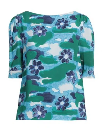 Marni Woman Top Green Size 6 Viscose