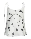 Marni Printed Top In Off White