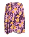 Marni Woman Top Purple Size 6 Viscose, Elastane In Purple
