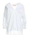 Marni Woman Top White Size 8 Cotton