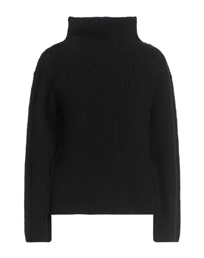Marni Woman Turtleneck Black Size 4 Virgin Wool