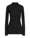 Marni Woman Turtleneck Black Size 8 Virgin Wool In Black