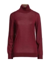 Marni Woman Turtleneck Camel Size 6 Virgin Wool In Beige