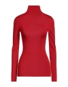Marni Woman Turtleneck Tomato Red Size 4 Virgin Wool