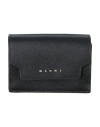 Marni Woman Wallet Black Size - Bovine Leather