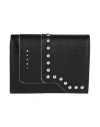 Marni Woman Wallet Black Size - Cow Leather, Brass