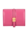 Marni Woman Wallet Magenta Size - Cow Leather, Brass In Pink