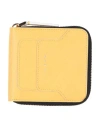 MARNI MARNI WOMAN WALLET OCHER SIZE - LEATHER