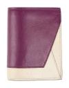 Shop Marni Woman Wallet Plum Size - Leather In Purple