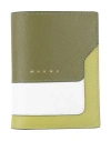 Marni Woman Wallet Sage Green Size - Bovine Leather