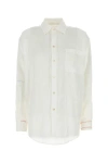 Marni Camicia In Lino Bianco Donna In White