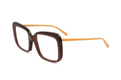 Marni Women's 53mm Brown Dark Brown Opticals In White