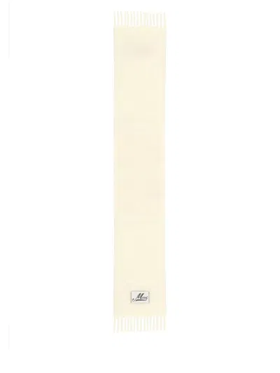 Marni Women Alpaca Scarf In White