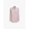 Marni Patterned Long-sleeve Shirt In Antique Rose