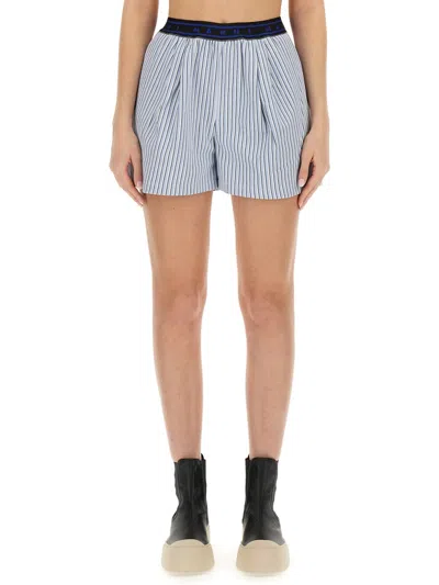 Marni Women Bermuda Shorts With Stripe Pattern