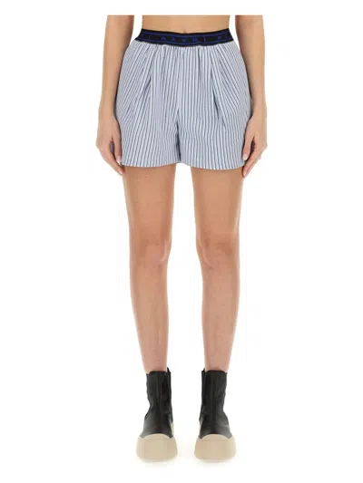 MARNI WOMEN'S BERMUDA SHORTS WITH STRIPE PATTERN