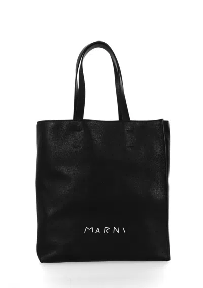 Marni Black Museo Tote