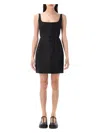 Marni Bonded Popeline Mini Dress