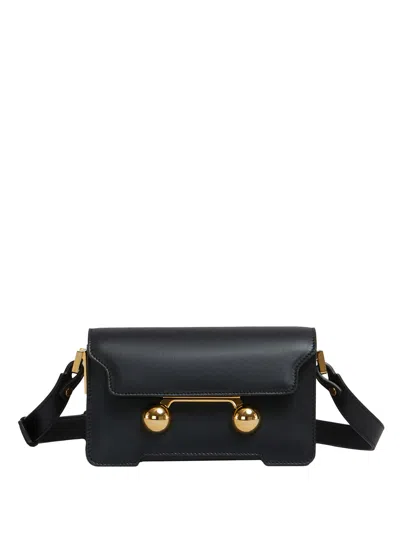 Marni Women Borsa A Spalla Trunkaroo Mini In Black
