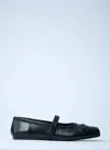 Marni Women Box Motif Mary Jane Shoes In Black