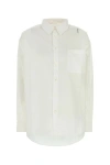 Marni Camicia In Lino Bianco Donna In Multicolor