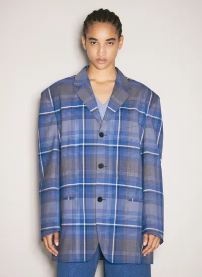 MARNI MARNI WOMEN CHECK BLAZER