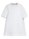 Marni Crewneck Mini T-shirt Dress In White