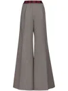 Marni Trousers Bordeaux In Ruby