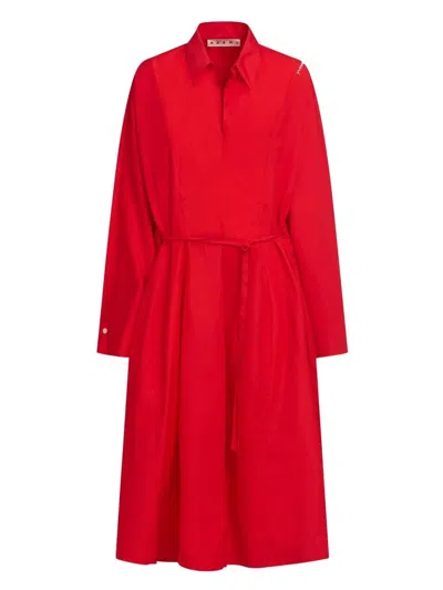 Marni Women's Dress In Red