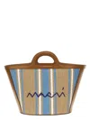 Marni Embroidered Canvas Tropicalia Bucket Bag