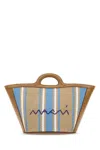 Marni Women Embroidered Canvas Tropicalia Bucket Bag In Multicolor