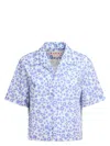 Marni Floral-print Shirt In Pfb26