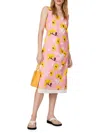 Marni Women's Floral Ed Midi Dress In Pink