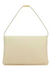 Marni Women Ivory Leather Prisma Shoulder Bag