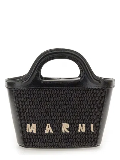 Marni Women's Leather And Fabric Stylish Bag