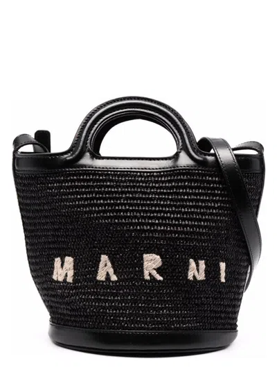 Marni Women's Leather And Fabric Stylish Bag