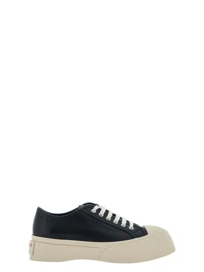 MARNI WOMEN'S LEATHER PABLO SNEAKERS